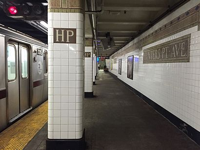 Cómo llegar a Hunters Point Avenue en transporte público - Sobre el lugar