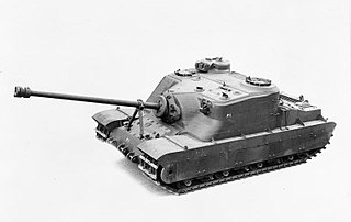 <span class="mw-page-title-main">Tortoise heavy assault tank</span> British assault gun design/prototype