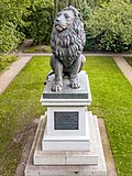 Der Idstedt-Löwe (dänisch Istedløven), ein spätklassizistisches Monument in Flensburg.