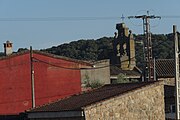 Vista de la iglesia de Sotillo de las Palomas.