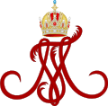 Imperial Monogram of Empress Maria Theresa of Austria, Variant.svg