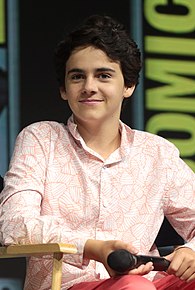 Asher Angel plays Billy Batson (Shazam as a human);  Jack Dylan Grazer plays Freddy Freeman, with whom Billy shares a room.