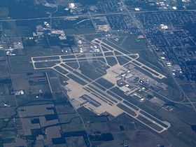 De luchthaven in juni 2012.