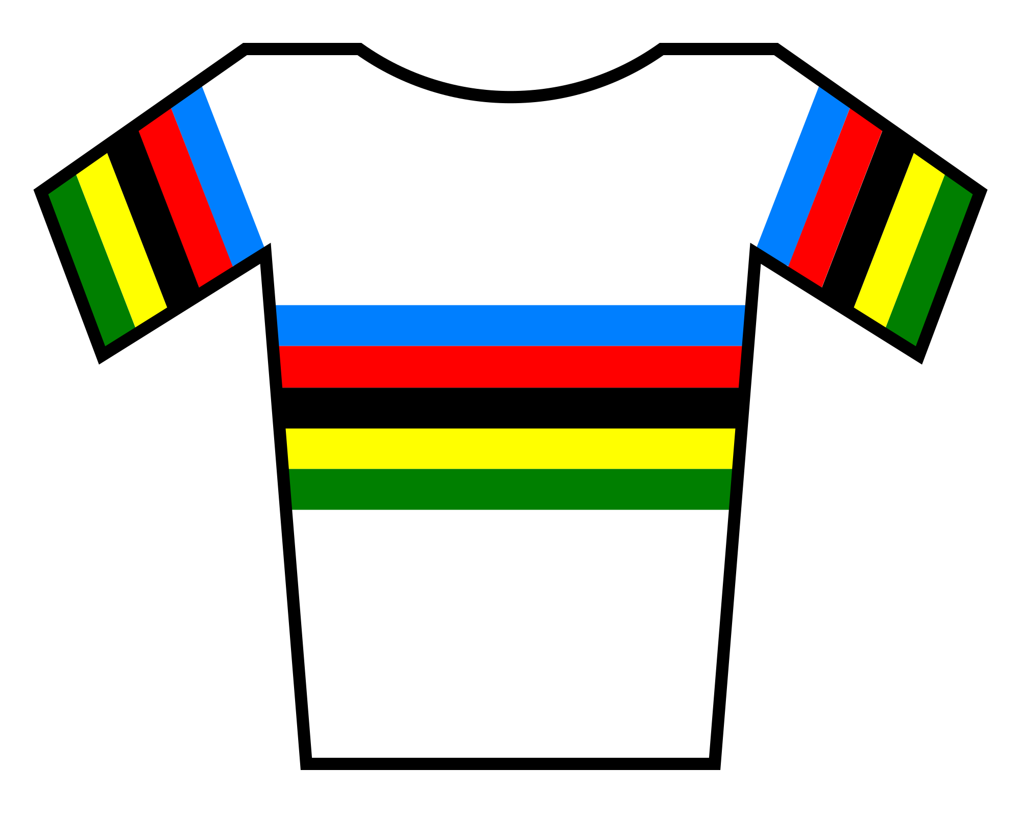 Rainbow jersey - Wikipedia