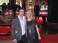 Aaron Taylor-Johnson mit seiner Ehefrau Sam (2010)