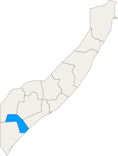 Middle Juba region of Somalia