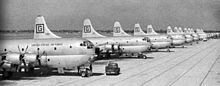 KC-97Es of the 306th Air Refueling Squadron at MacDill AFB KC-97Es 306th ARS at MacDill AFB 1951.jpg