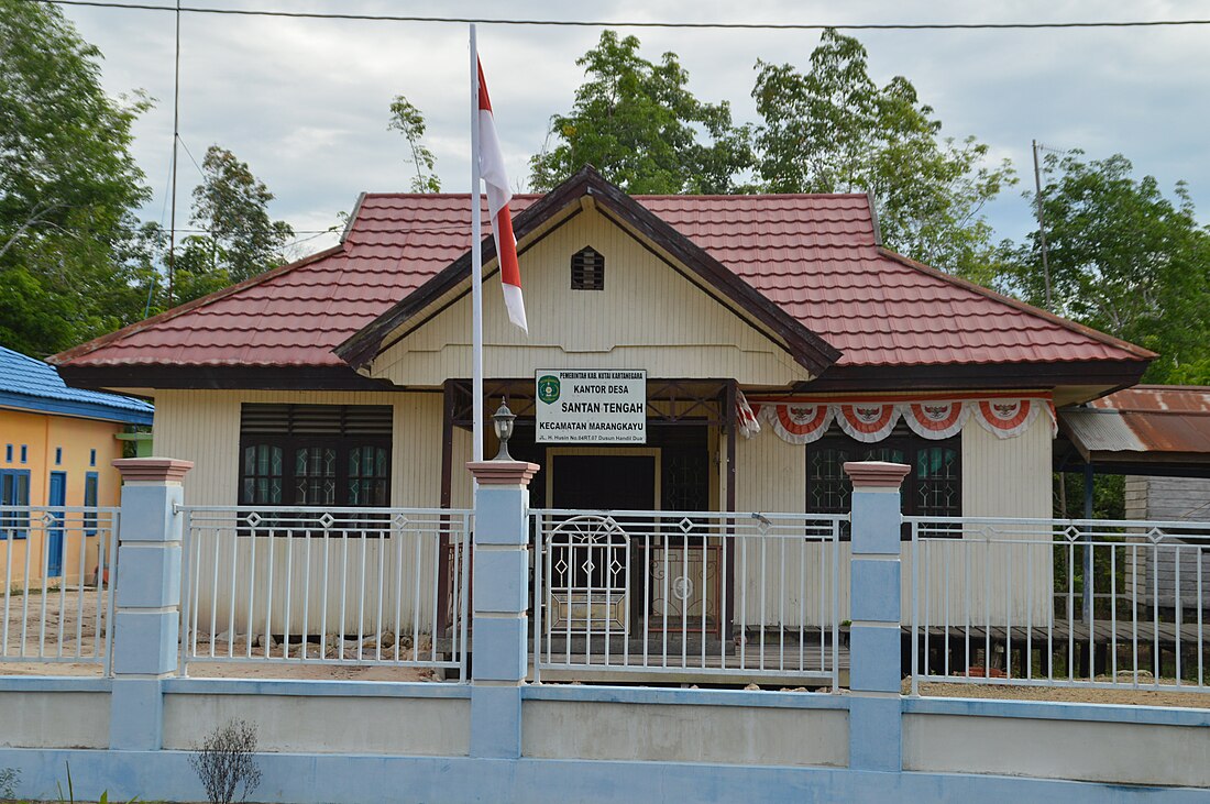 Santan Tengah, Marang Kayu, Kutai Kartanegara