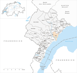 Karte Gemeinde Gland 2014.png