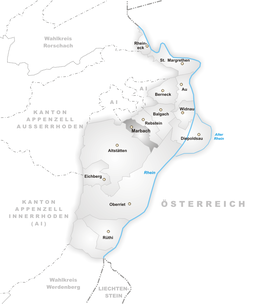 Marbach - Localizazion