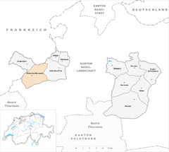 Plan Metzerlen-Mariastein