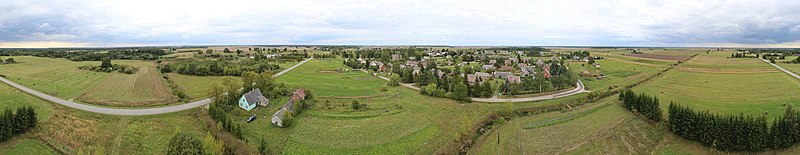 Katinų panorama nuo vandens bokšto