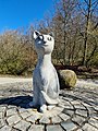 Wunderschöne Katze am Theresienstein