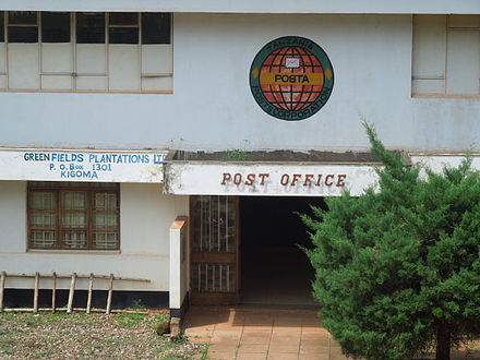 The post office.