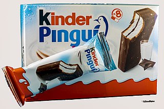 <span class="mw-page-title-main">Kinder Pingui</span> Frozen confectionary product