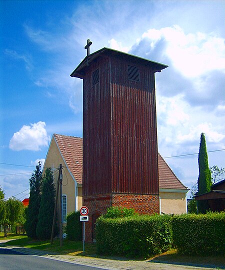 Kirche Staupitz Niederlausitz