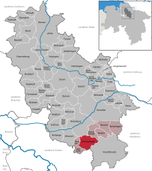 Kirchwalsede – Mappa