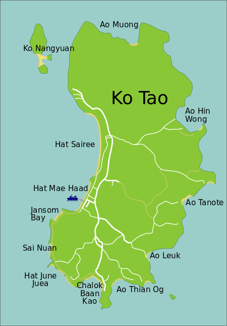 ไฟล์:Ko_Tao_map.svg