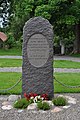 Jens Væver memorial in Krejbjerg churchyard.