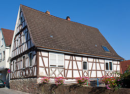 Lützelsachsen Fachwerkhaus 1580 20100720