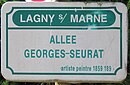 L1503 - Plaque de rue - Allée Georges-Seurat.jpg