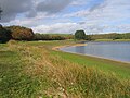 Le lac du Drennec en basses eaux 6