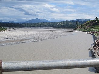 Bridge at Laleia over the river of the same name.