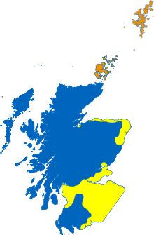 Skócia nyelvei 1400 AD.svg