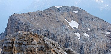 Latemarspitze - pohled od západu