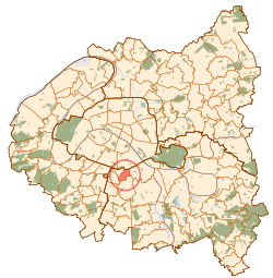 Paris and inner ring departments