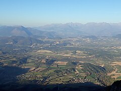 Blick vom Crête de Larchat Richtung Nordost