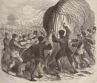 <span class="mw-page-title-main">Leicester balloon riot</span> 1864 riot in Leicester, England