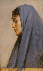 Profile Head of a Young Woman