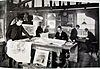 Liberty's design studio, 1900