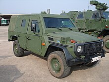 A LAPV Enok, the latest armored model of the German Army