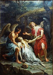 Santa Maria Magdalena dalam Keadaan Setengah Sadar (ca. 1619–1620) karya Peter Paul Rubens