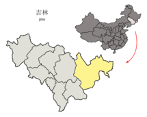 Location of Yanbian Prefecture within Jilin (China).png