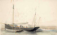 Logger aan de kade (tusken 1865 en 1881)