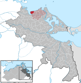 Loissin Municipality in Mecklenburg-Vorpommern, Germany