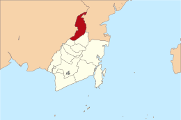Reggenza di Tabalong – Mappa
