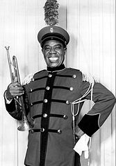 Louis Armstrong in The Lord Don't Play Favorites (1956)