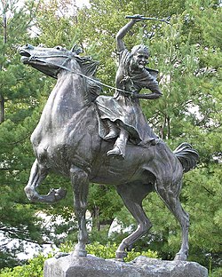 Ludingtonin patsas Carmelissa, New Yorkin osavaltiossa.