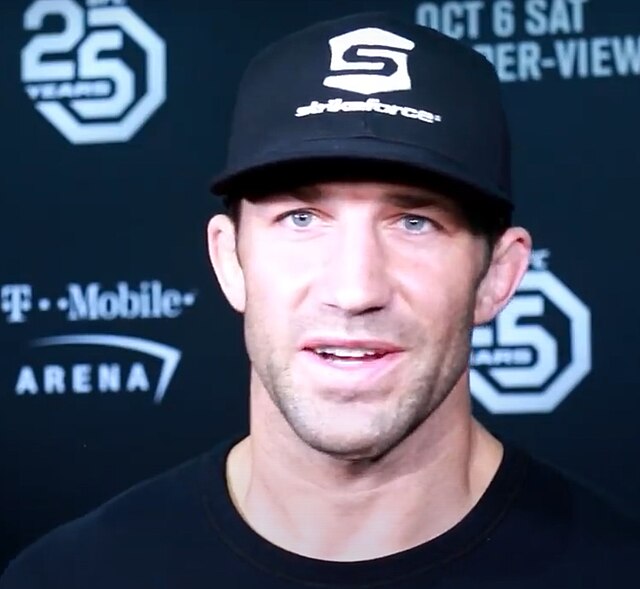 Luke Rockhold at UFC 229 press conference in October 2018