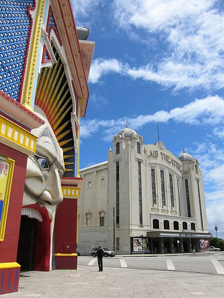 Luna Park and the Palais Theatre on the St Kilda foreshore