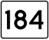 MA Route 184.svg