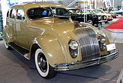 Chrysler Airflow, primeiro carro projetado no túnel de vento em 1934