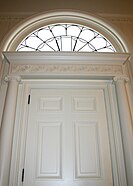 Fanlight in Entry Hall.