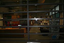 Biblioteka – jedno z fotografowanych pomieszczeń instytutu