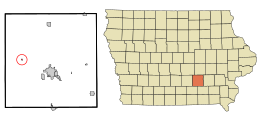 Leighton – mapa