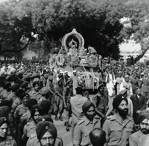 File:Mahatma Gandhi's funeral procession.jpg